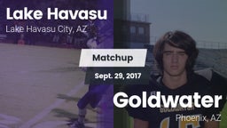 Matchup: Lake Havasu High vs. Goldwater  2017