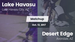 Matchup: Lake Havasu High vs. Desert Edge 2017