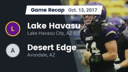 Recap: Lake Havasu  vs. Desert Edge 2017