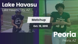 Matchup: Lake Havasu High vs. Peoria  2018