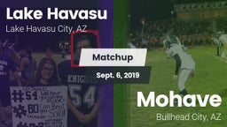 Matchup: Lake Havasu High vs. Mohave  2019