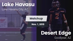 Matchup: Lake Havasu High vs. Desert Edge  2019