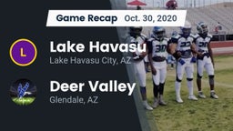Recap: Lake Havasu  vs. Deer Valley  2020