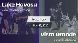 Matchup: Lake Havasu High vs. Vista Grande  2020