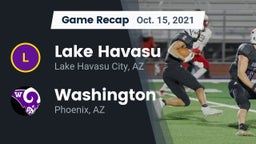 Recap: Lake Havasu  vs. Washington  2021