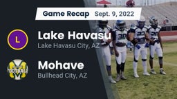 Recap: Lake Havasu  vs. Mohave  2022