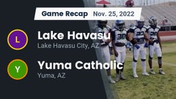 Recap: Lake Havasu  vs. Yuma Catholic  2022