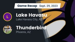 Recap: Lake Havasu  vs. Thunderbird  2023