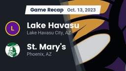 Recap: Lake Havasu  vs. St. Mary's  2023