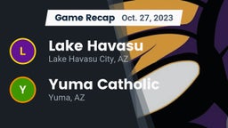 Recap: Lake Havasu  vs. Yuma Catholic  2023