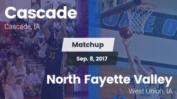 Matchup: Cascade  vs. North Fayette Valley 2017