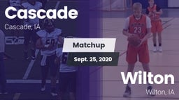 Matchup: Cascade  vs. Wilton  2020