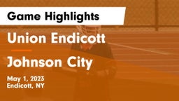 Union Endicott vs Johnson City  Game Highlights - May 1, 2023
