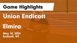 Union Endicott vs Elmira  Game Highlights - May 10, 2024