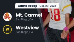 Recap: Mt. Carmel  vs. Westview  2021