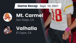 Recap: Mt. Carmel  vs. Valhalla  2021