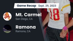 Recap: Mt. Carmel  vs. Ramona  2023