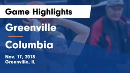 Greenville  vs Columbia  Game Highlights - Nov. 17, 2018