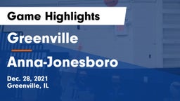 Greenville  vs Anna-Jonesboro  Game Highlights - Dec. 28, 2021