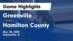 Greenville  vs Hamilton County Game Highlights - Dec. 28, 2022