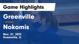 Greenville  vs Nokomis  Game Highlights - Nov. 27, 2023