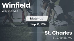 Matchup: Winfield  vs. St. Charles  2016