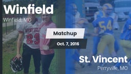 Matchup: Winfield  vs. St. Vincent  2016