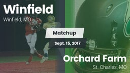 Matchup: Winfield  vs. Orchard Farm  2017