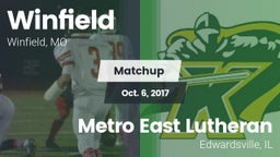 Matchup: Winfield  vs. Metro East Lutheran  2017