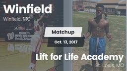 Matchup: Winfield  vs. Lift for Life Academy  2017