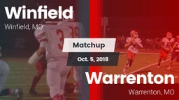 Matchup: Winfield  vs. Warrenton  2018