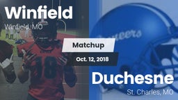 Matchup: Winfield  vs. Duchesne  2018