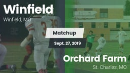 Matchup: Winfield  vs. Orchard Farm  2019
