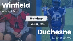 Matchup: Winfield  vs. Duchesne  2019
