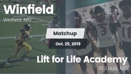 Matchup: Winfield  vs. Lift for Life Academy  2019