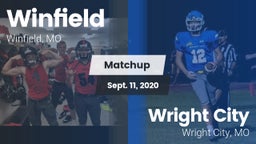 Matchup: Winfield  vs. Wright City  2020