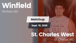 Matchup: Winfield  vs. St. Charles West  2020
