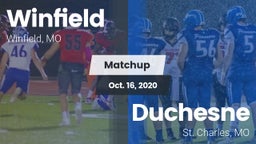 Matchup: Winfield  vs. Duchesne  2020