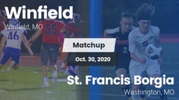 Matchup: Winfield  vs. St. Francis Borgia  2020