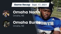 Recap: Omaha North  vs. Omaha Burke  2021