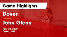Dover  vs John Glenn  Game Highlights - Jan. 22, 2020
