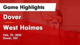 Dover  vs West Holmes  Game Highlights - Feb. 22, 2020