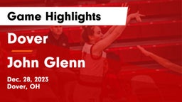Dover  vs John Glenn  Game Highlights - Dec. 28, 2023