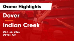 Dover  vs Indian Creek  Game Highlights - Dec. 30, 2023