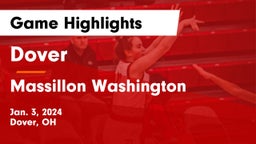 Dover  vs Massillon Washington  Game Highlights - Jan. 3, 2024