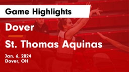 Dover  vs St. Thomas Aquinas  Game Highlights - Jan. 6, 2024