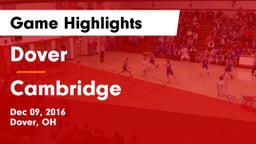 Dover  vs Cambridge  Game Highlights - Dec 09, 2016