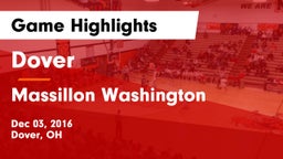 Dover  vs Massillon Washington  Game Highlights - Dec 03, 2016