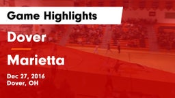 Dover  vs Marietta  Game Highlights - Dec 27, 2016