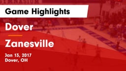 Dover  vs Zanesville Game Highlights - Jan 13, 2017